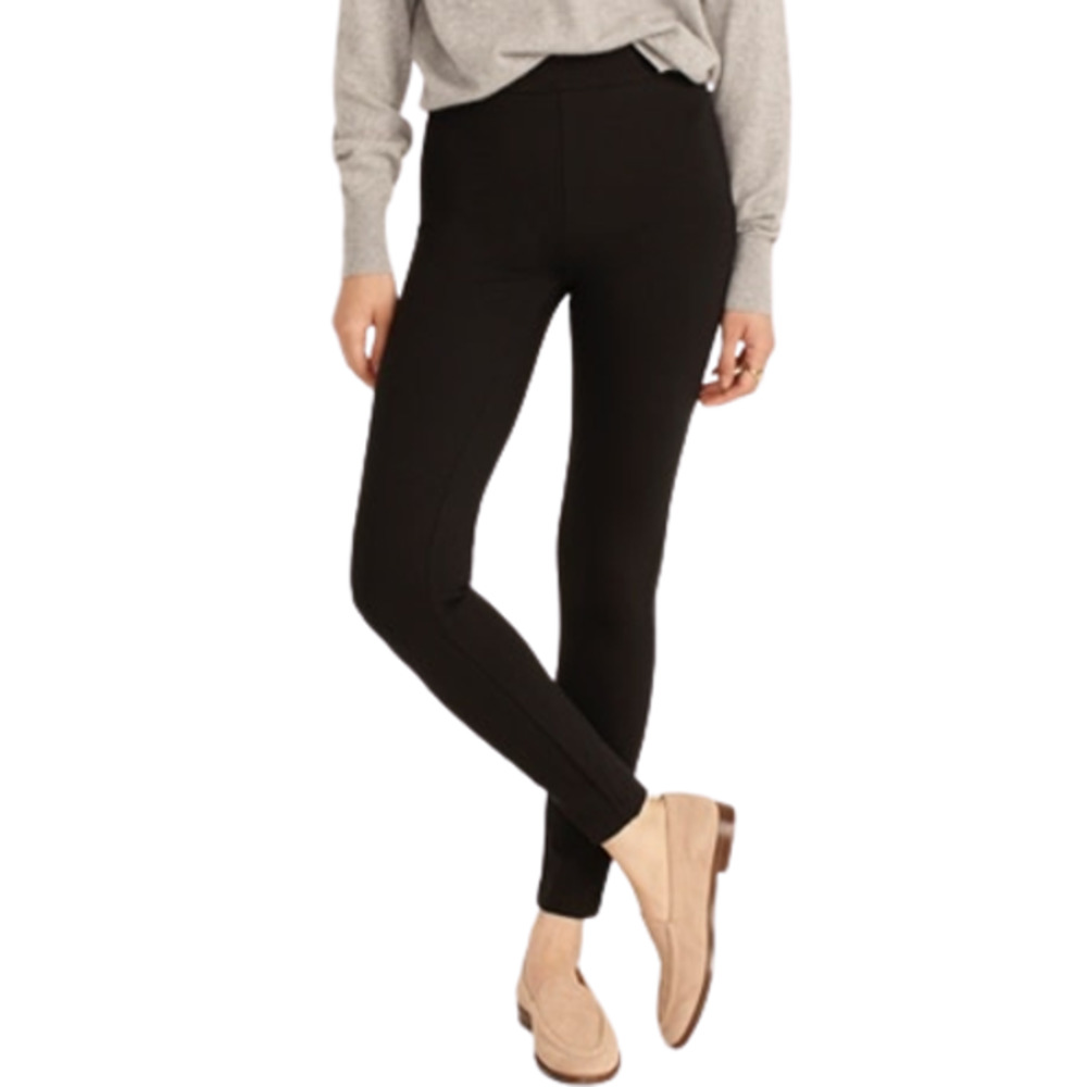 J.Crew Mid Rise Crop Stretch Dress Pants Black NWOT - 8